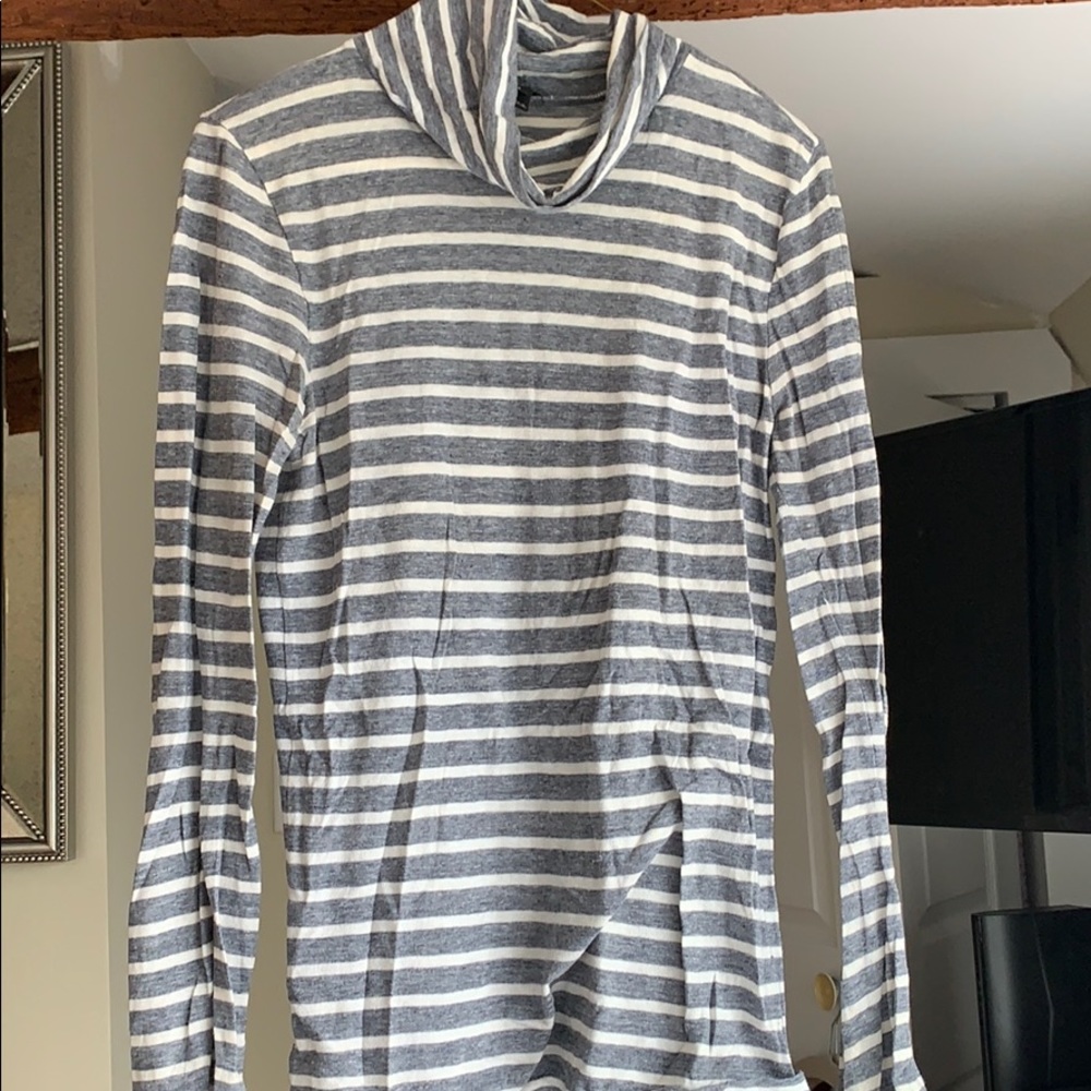 JCrew Cowl Neck Long-sleeve Shirt